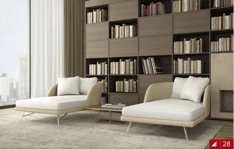 Chaise Longue Diana 1 lugar