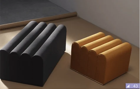 Puff Zilio Puffs decorativos Zilio