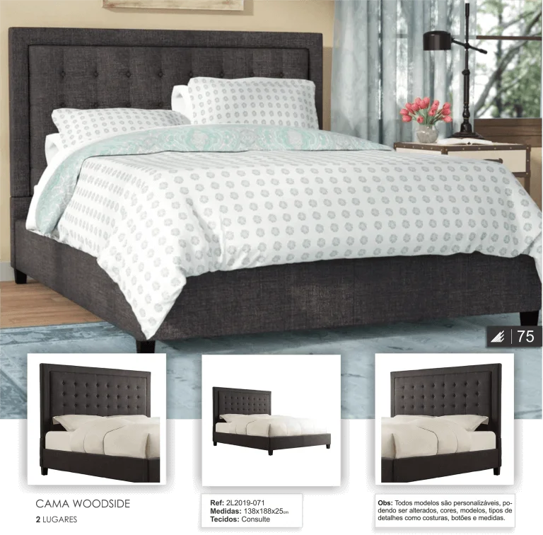 Cama Woodside Casal