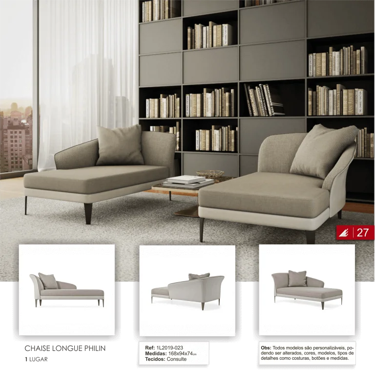 Chaise Longue Philin 1 lugar