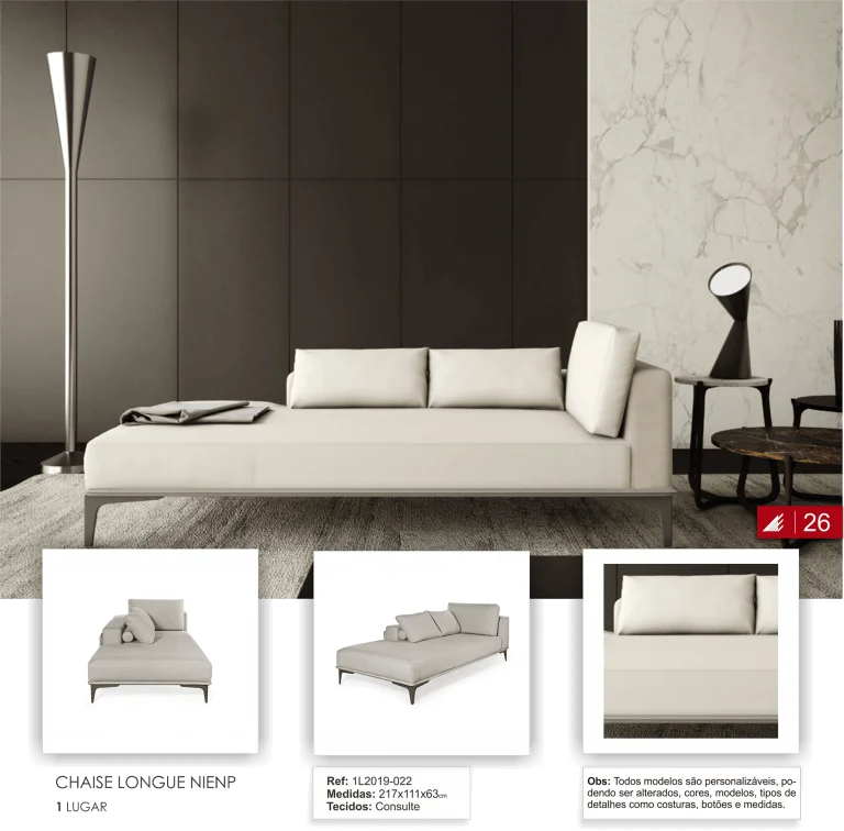 Chaise Lounge Nienp 1 lugar