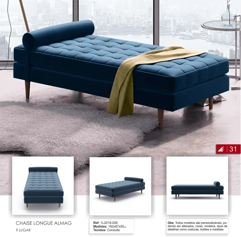 Chaise Longue Almag 1 lugar