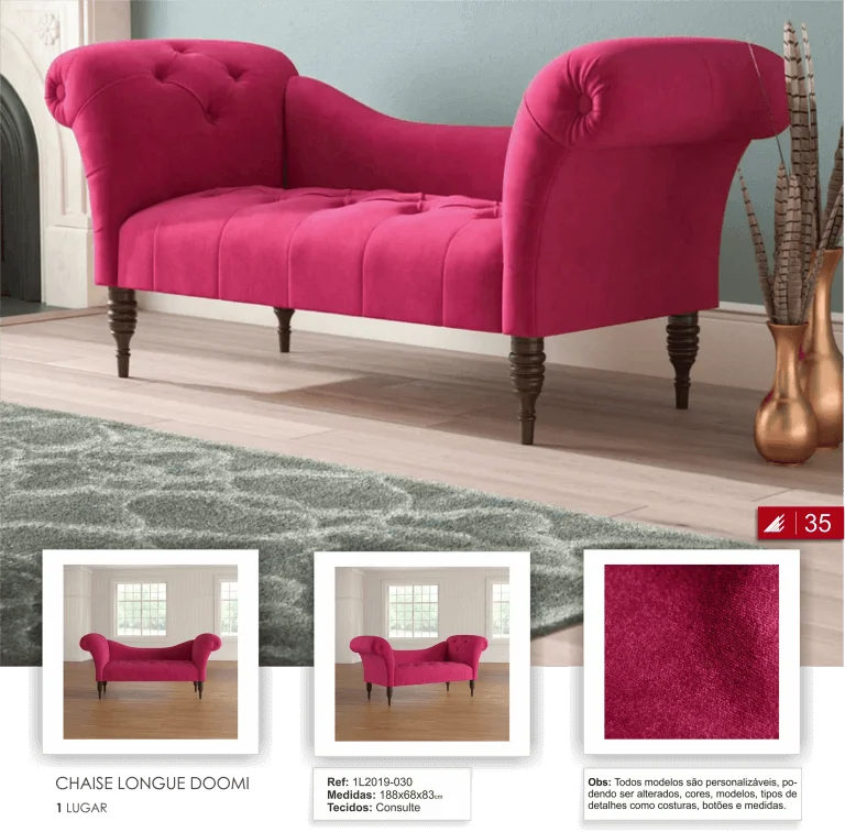 Chaise Longue Doomi 1 lugar