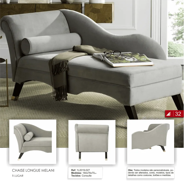Chaise Longue Melani 1 lugar