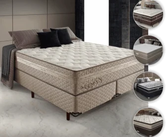 Reforma cama box casal